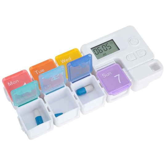 Pastillero 7 Días con Alarma Integrada